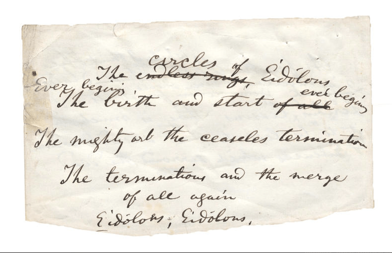 The roy davids collection: poem manuscripts I&nbsp;covet